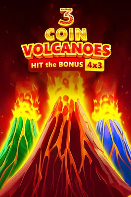 3 Coin Volcanoes tragamonedas explosiva LALUZ777